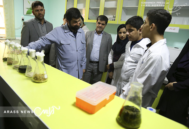 گزارش تصویری/ آئین آغاز عملیات اجرايي اولین رصدخانه ی خورشیدی دانش آموزی کشور و آزمایشگاه نانو تکنولوژی