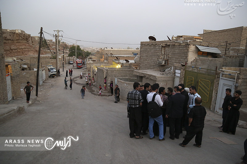 گزارش تصویری/ بازدید دکتر همایون یوسفی نماینده مردم اهواز در مجلس شورای اسلامی به همراه تعدادی از مسئولین شهری و استانی از منطقه منبع آب اهواز