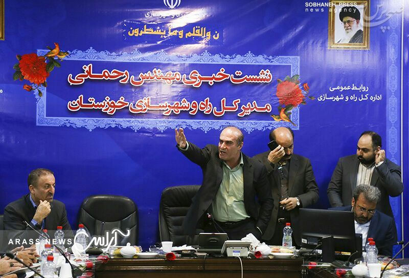 گزارش تصویری/ نشست خبری مدیرکل راه و شهرسازی استان خوزستان با اصحاب رسانه