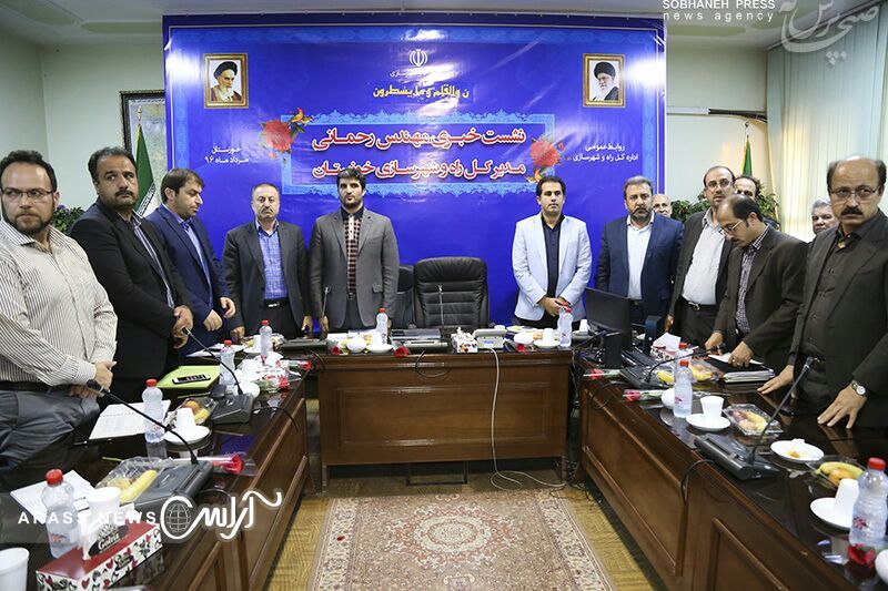گزارش تصویری/ نشست خبری مدیرکل راه و شهرسازی استان خوزستان با اصحاب رسانه