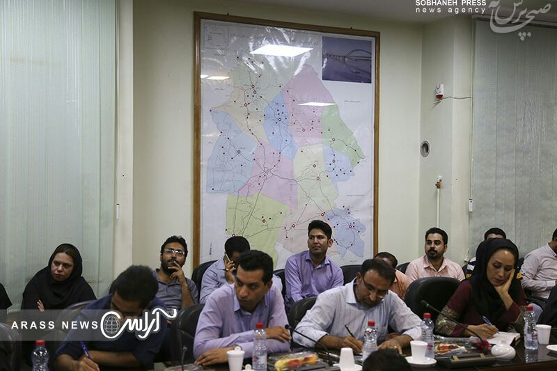 گزارش تصویری/ نشست خبری مدیرکل راه و شهرسازی استان خوزستان با اصحاب رسانه