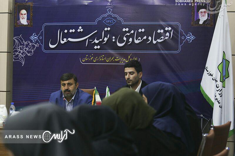 گزارش تصویری/نشست خبری مدیرکل مدیریت بحران استانداری خوزستان با اصحاب رسانه