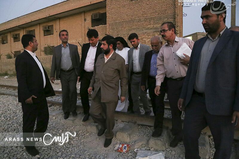 حاشیه های تصویری بازدید استاندار خوزستان ، شهردار کلانشهر اهواز و مدیران کل دستگاه های خدمات رسان از خیابان انوشه و منطقه لشکرآباد اهواز