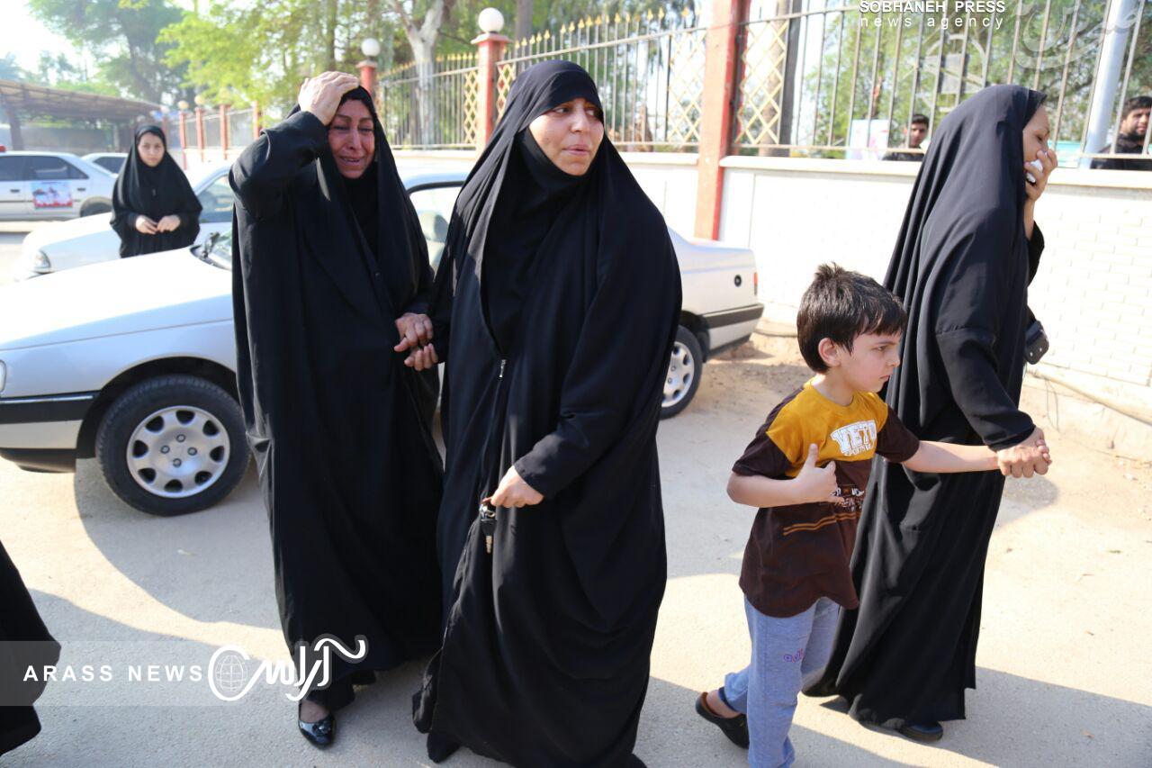 گزارش تصويري/ مراسم باشكوه تشييع پيكر مطهر سجاد باوي شهيد مدافع حرم