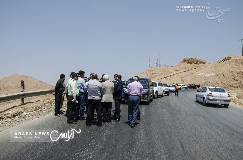 حاشيه هاي تصويري سفر شهرستاني استاندار خوزستان به شهرستان آغاجري