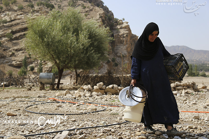 گزارش تصويري/ مناطق سيل زده مرغزار امام زاده عبدالله ، صیدون باغملک