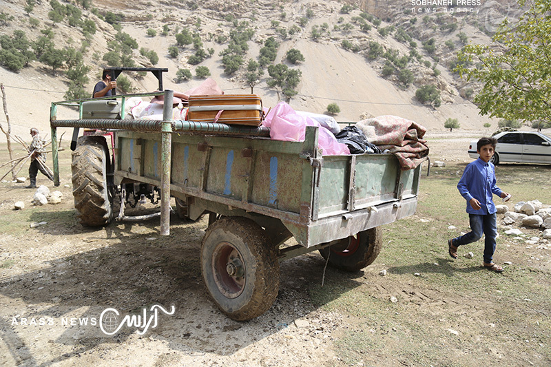 گزارش تصويري/ مناطق سيل زده مرغزار امام زاده عبدالله ، صیدون باغملک