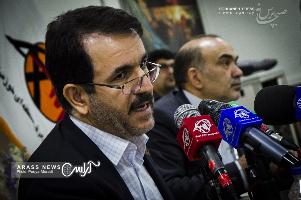 نشست خبری مدیرعامل شرکت برق منطقه ای خوزستان با اصحاب رسانه