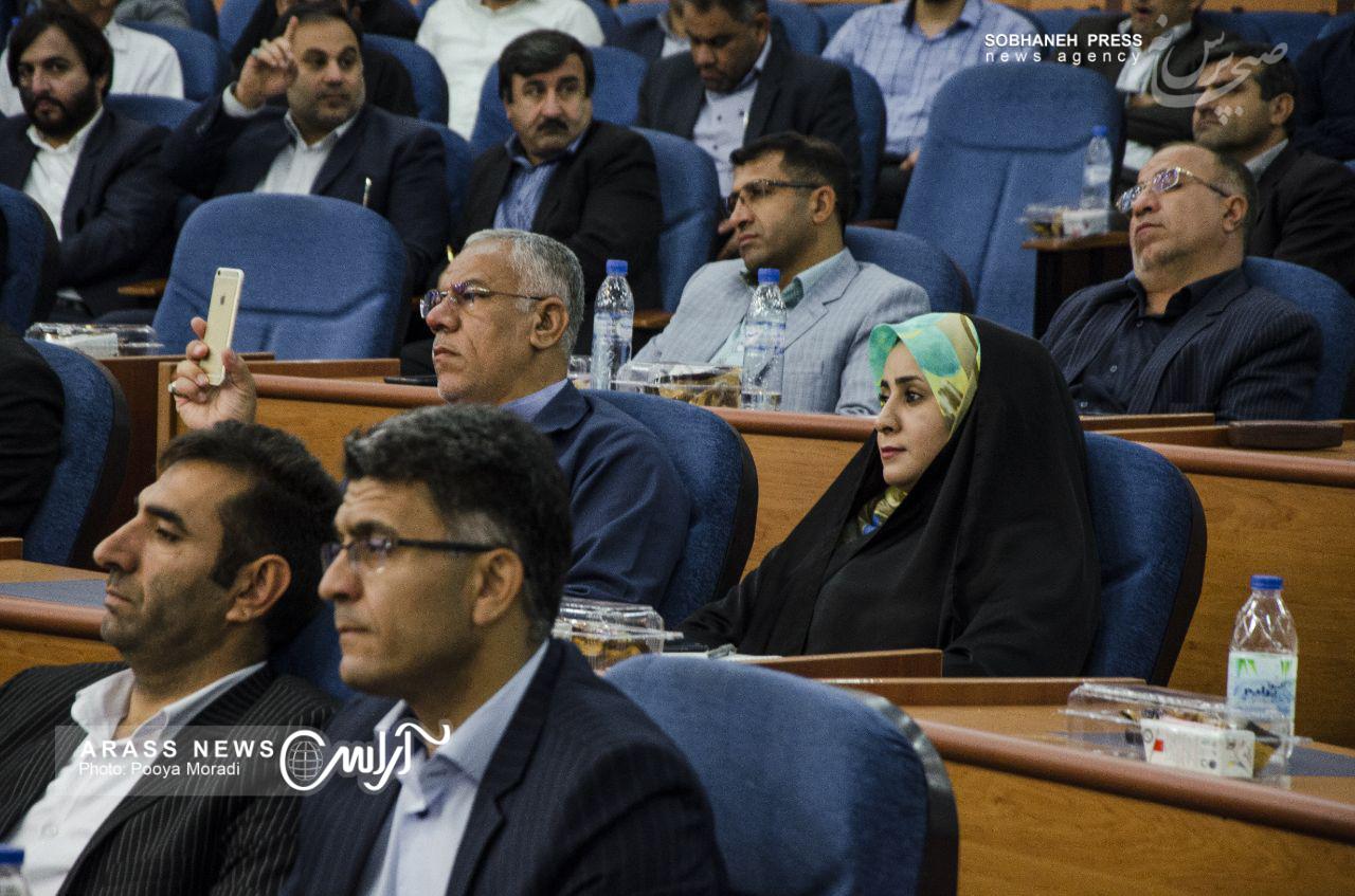 گزارش تصویری/ همایش مشترک فرمانداران و منتخبین دوره پنجم شوراهای اسلامی شهر و روستای در خوزستان