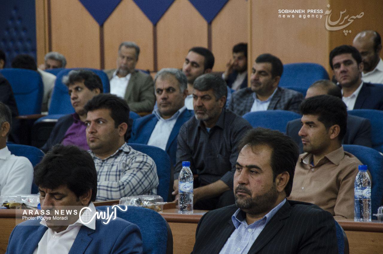 گزارش تصویری/ همایش مشترک فرمانداران و منتخبین دوره پنجم شوراهای اسلامی شهر و روستای در خوزستان