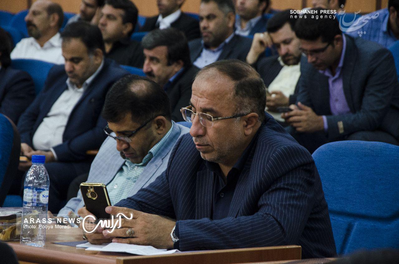 گزارش تصویری/ همایش مشترک فرمانداران و منتخبین دوره پنجم شوراهای اسلامی شهر و روستای در خوزستان