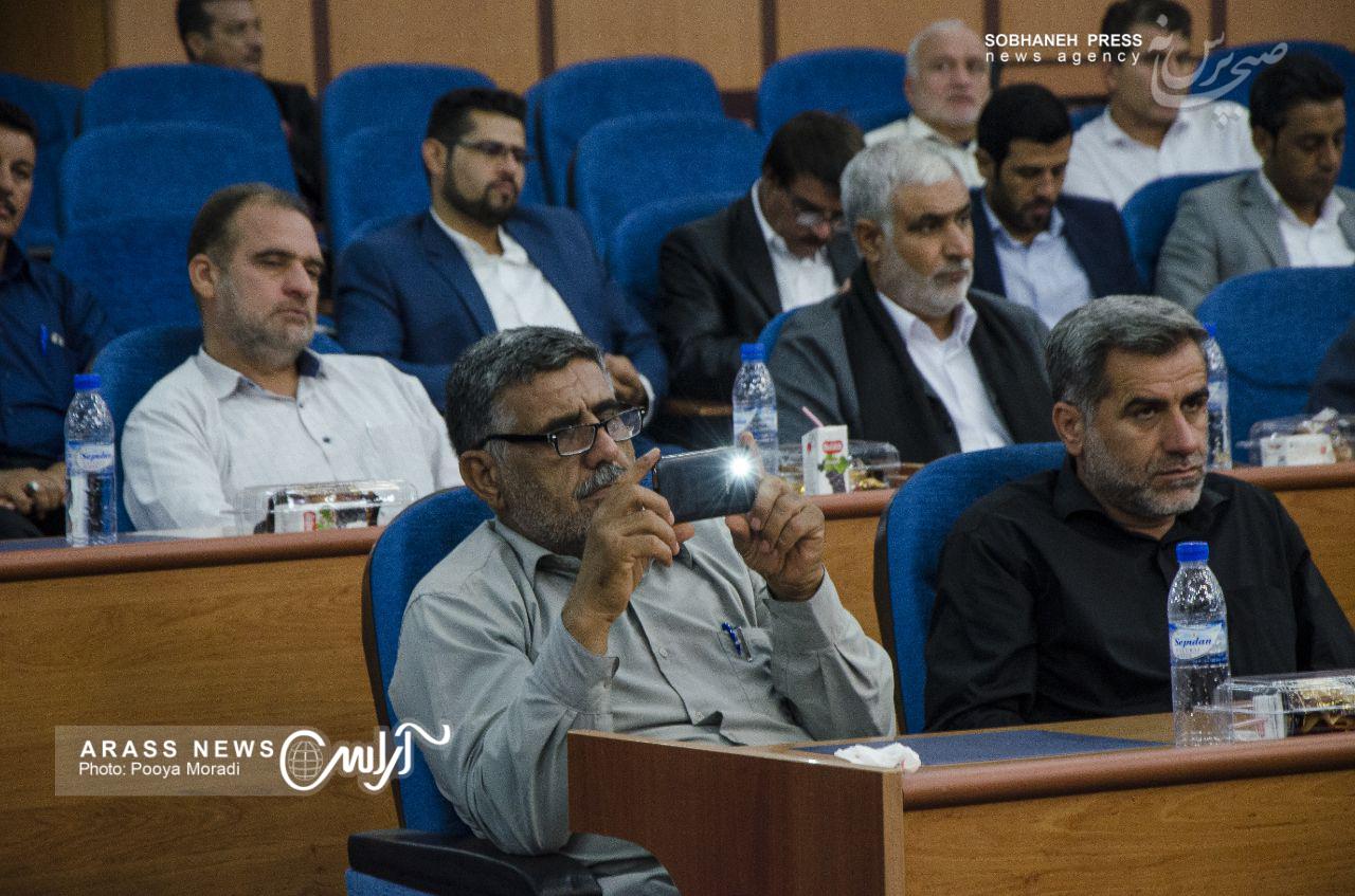 گزارش تصویری/ همایش مشترک فرمانداران و منتخبین دوره پنجم شوراهای اسلامی شهر و روستای در خوزستان