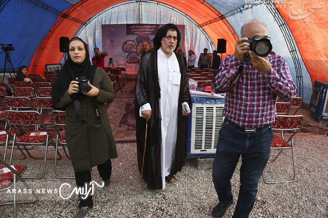 گزارش تصويري/آیین افتتاح آبرسانی به شهرهای دشت آزادگان و آغاز عملیات اجرایی آبرسانی به پایانه مرزی چذابه