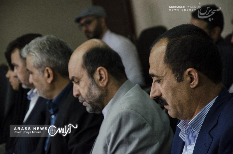 گزارش تصویری/ آخرین جلسه شهرداری اهواز سید خلف موسوی با معاونین
