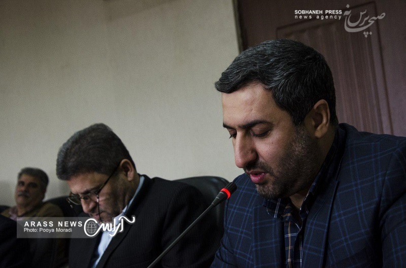گزارش تصویری/ آخرین جلسه شهرداری اهواز سید خلف موسوی با معاونین