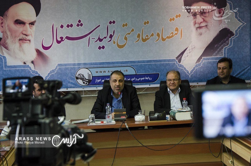 گزارش تصویری/ آخرین جلسه شهرداری اهواز سید خلف موسوی با معاونین