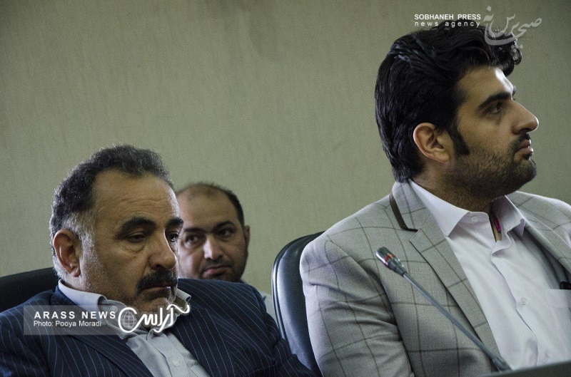 گزارش تصویری/ آخرین جلسه شهرداری اهواز سید خلف موسوی با معاونین