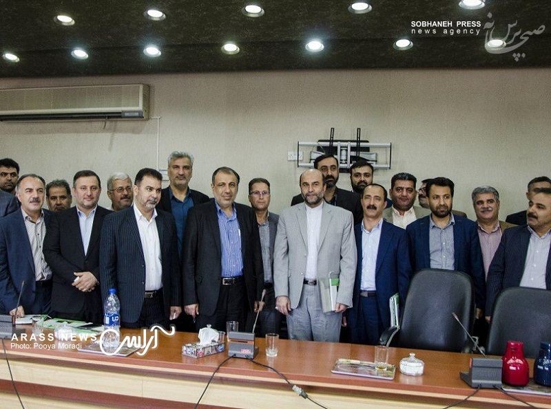 گزارش تصویری/ آخرین جلسه شهرداری اهواز سید خلف موسوی با معاونین