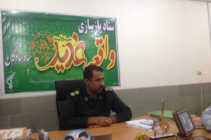 برگزاری بزرگترین جشن باز سازی واقعه غدیر خم شهرستان شادگان در سطح کشور