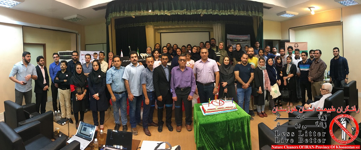 تشکل مردم نهاد رفتگران طبیعت سازمان یافته ترین سمن کشور در حوزه پاکسازی محیط های طبيعي از زباله است/ بیش از 80 برنامه پاکسازی از سوی گروه رفتگران طبیعت استان خوزستان
