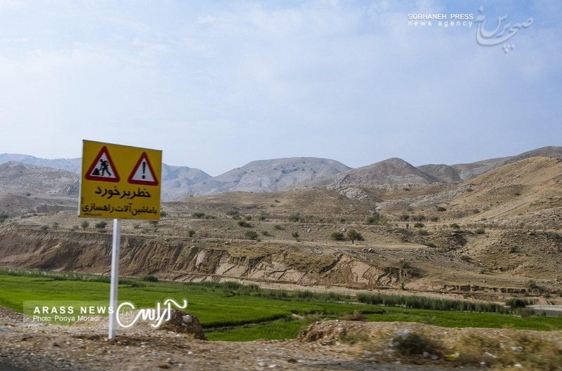 گزارش تصویری/ افتتاح پل هلایجان ایذه با حضور استاندار خوزستان و نماینده مردم ایذه در  این شهرستان