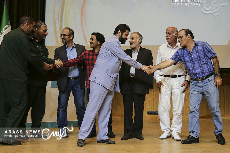 گزارش تصویری/ همایش رونمایی از سریال شهرزیبا تولید صداوسیمای مرکز خوزستان و تجلیل از خانواده معظم سردار شهید علی هاشمی