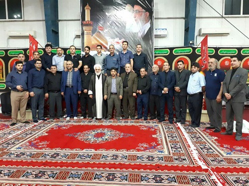 برگزاری مراسم هیئت شهید بهنام محمدی ازاول محرم تا روز عاشورا در اهواز + گزارش تصویری از شب اول