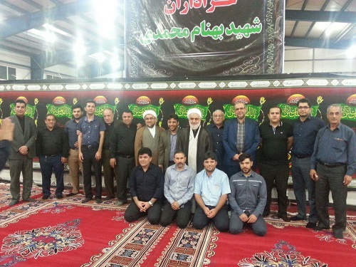 برگزاری مراسم هیئت شهید بهنام محمدی ازاول محرم تا روز عاشورا در اهواز + گزارش تصویری از شب اول
