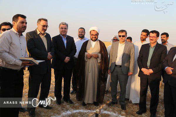 به مناسبت هفته دولت پنج فضای آموزشی در شهرستان شادگان کلنگ زنی شد
