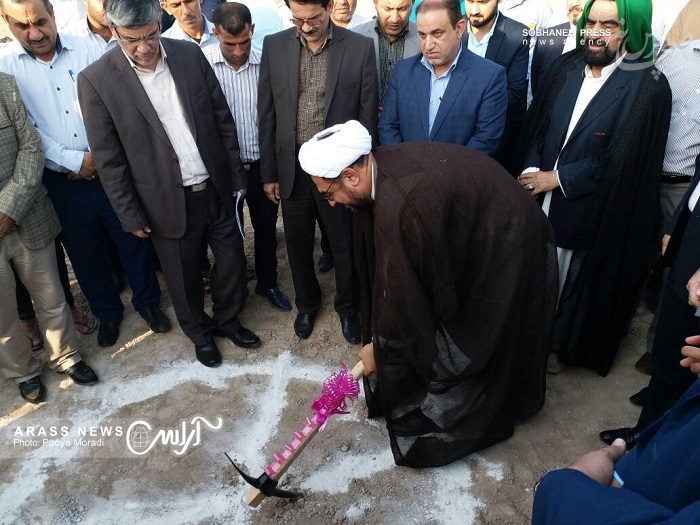 آئین کلنگ زنی ساخت سیلوی 25 هزار تنی در ناحیه صنعتی دارخوین با همت شرکت پویا صنعت نوید البرز