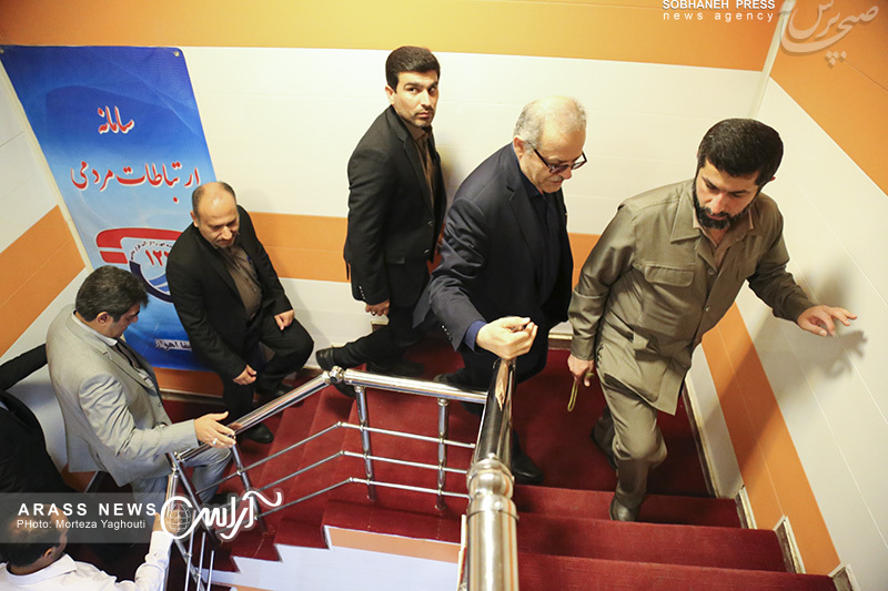 گزارش تصویری / راه اندازی سامانه پرداخت غیر حضوری قبوض آب در اهواز با حضور استاندار و مدیر عامل آبفا