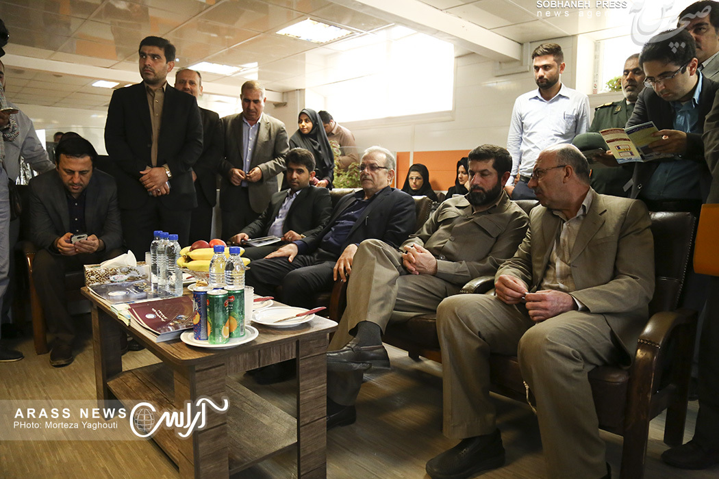 گزارش تصویری / راه اندازی سامانه پرداخت غیر حضوری قبوض آب در اهواز با حضور استاندار و مدیر عامل آبفا