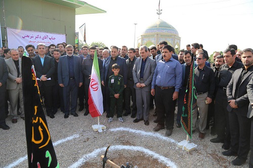 آئین کلنگ زنی 11 پروژه آموزشی در شهرستان اندیمشک