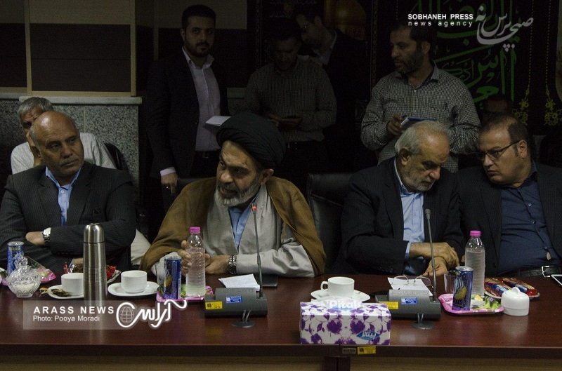 گزارش تصویری/ جلسه ستاد اربعین در پایانه مرزی چذابه