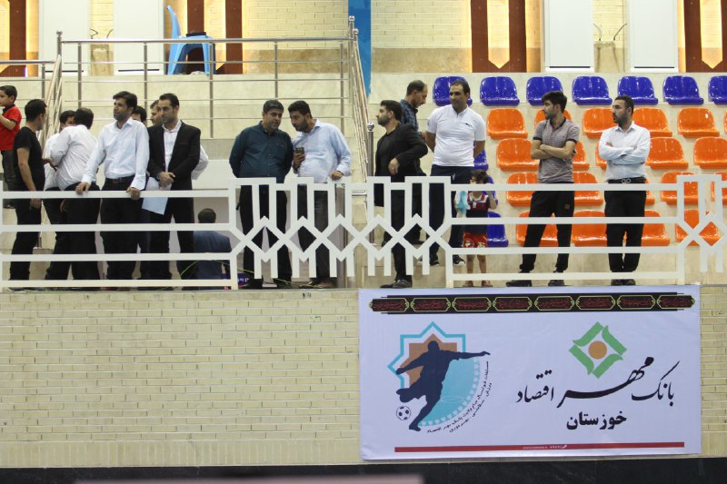 افتتاحیه مسابقات فوتسال کشوری کارکنان  بانک مهر اقتصاد در استان  خوزستان