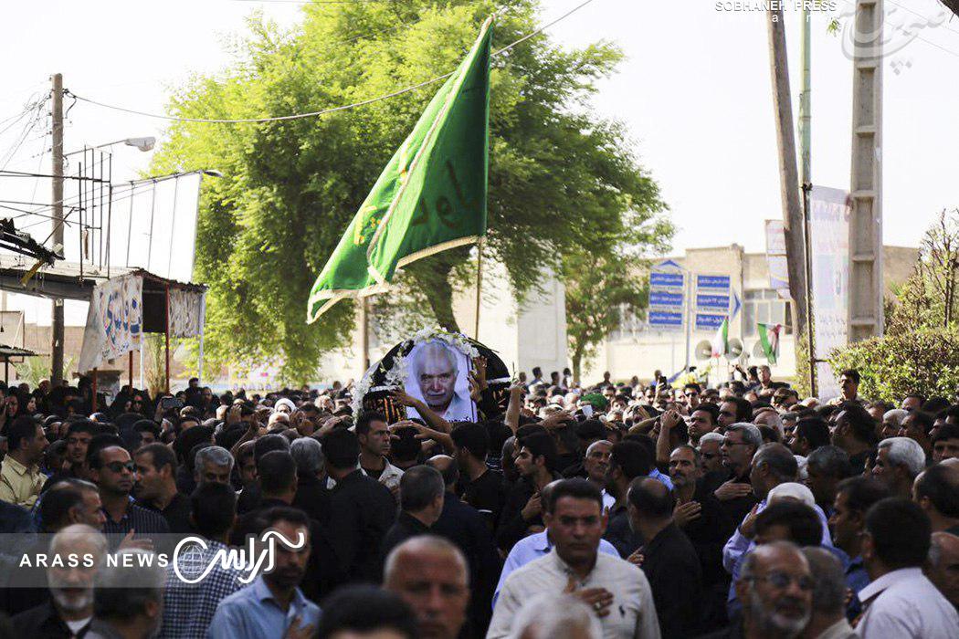 گزارش تصویری/ مراسم تشییع پیکر محمدعلی شیخ، فرزند علامه شیخ شوشتری