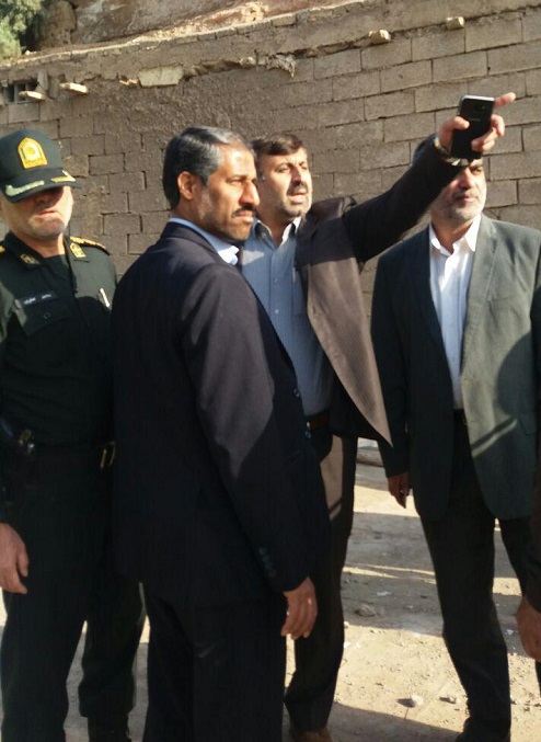 جزییات ریزش کوه در کوی رمضان اهواز