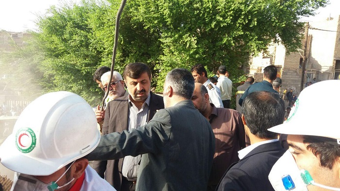 جزییات ریزش کوه در کوی رمضان اهواز