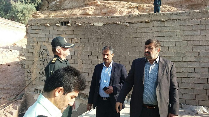 جزییات ریزش کوه در کوی رمضان اهواز