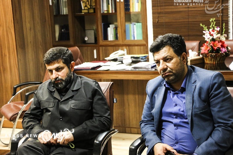 مدیرعامل جدید  شرکت فولاد خوزستان در اولین روزهای کاری خود به دیدار استاندار خوزستان شتافت