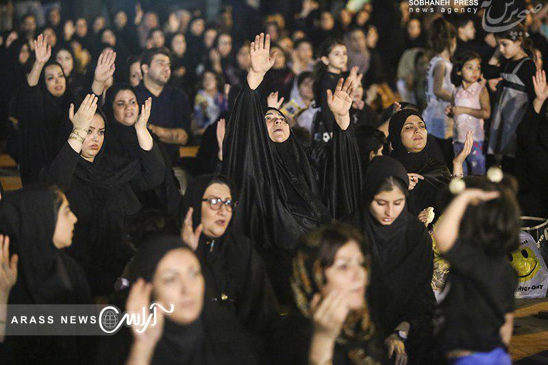 گزارش تصویری/ عزاداری شب‌های بین الحرمین در اهواز
