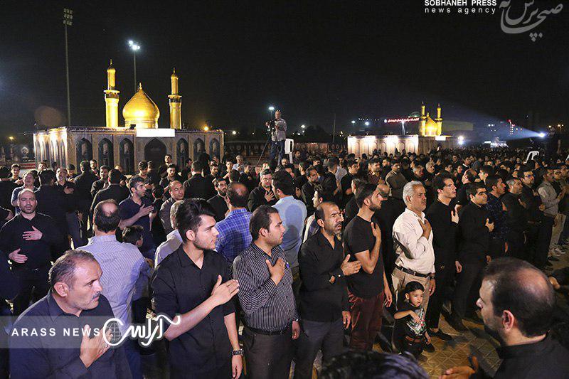 گزارش تصویری/ عزاداری شب‌های بین الحرمین در اهواز