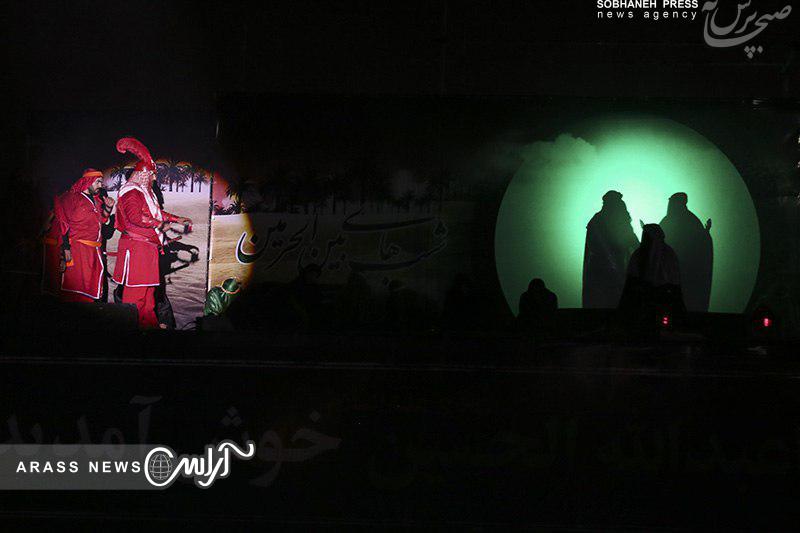 گزارش تصویری/ عزاداری شب‌های بین الحرمین در اهواز