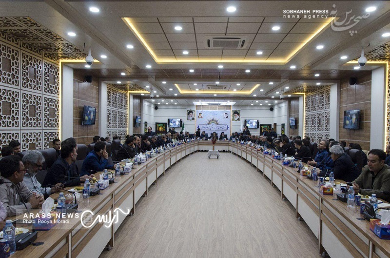 حاشیه های تصویری شورای اداری شهرستان اندیمشک با حضور استاندار خوزستان