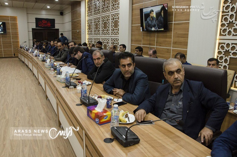 حاشیه های تصویری شورای اداری شهرستان اندیمشک با حضور استاندار خوزستان
