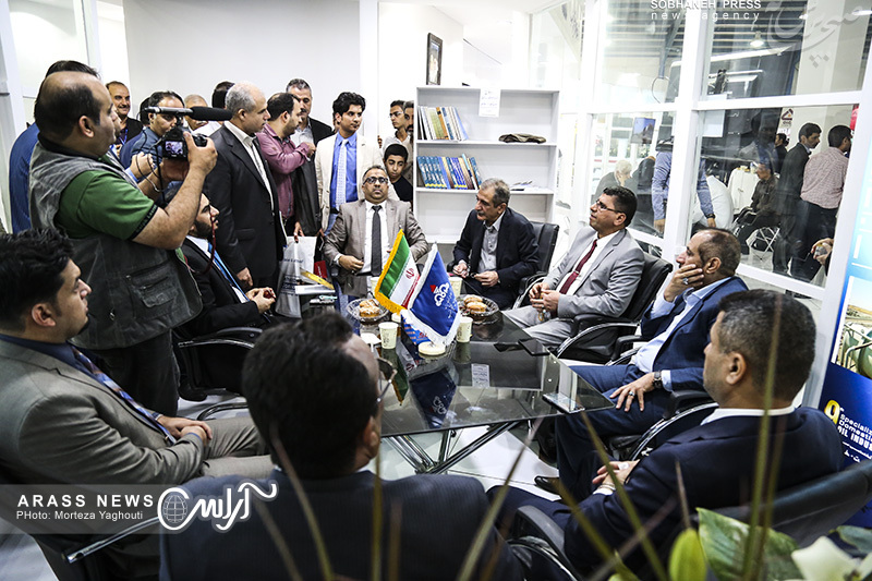 گزارش تصویری / نشست خبری مدیر عامل و دیگر مدیران مناطق نفت خیز جنوب در نهمین نمایشگاه تخصصی ساخت داخل تجهیزات صنعت نفت خوزستان