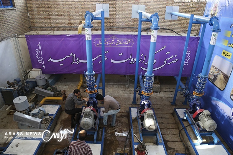شمسایی: ظرف مدت ۲ ماه پروژه آبرسانی به چذابه به اتمام  رسید