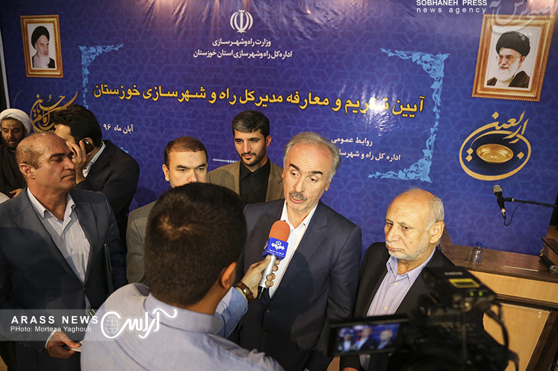 گزارش تصویری / آیین تکریم و معارفه مدیر کل راه و شهرسازی استان خوزستان