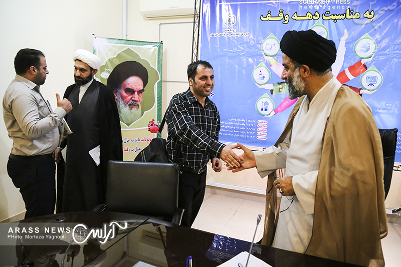 گزارش تصویری / نشست خبری مدیر کل  اوقاف و امور خیریه استان خوزستان با اصحاب رسانه
