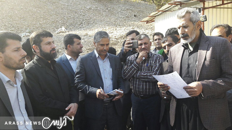 حاشیه های تصویری سفر استاندار خوزستان و نماینده مردم دزفول با اهالی روستاهای دهستان امام زاده احمد فداله - بخش شیهون شهرستان دزفول یکشنبه 28 آبان ماه 96